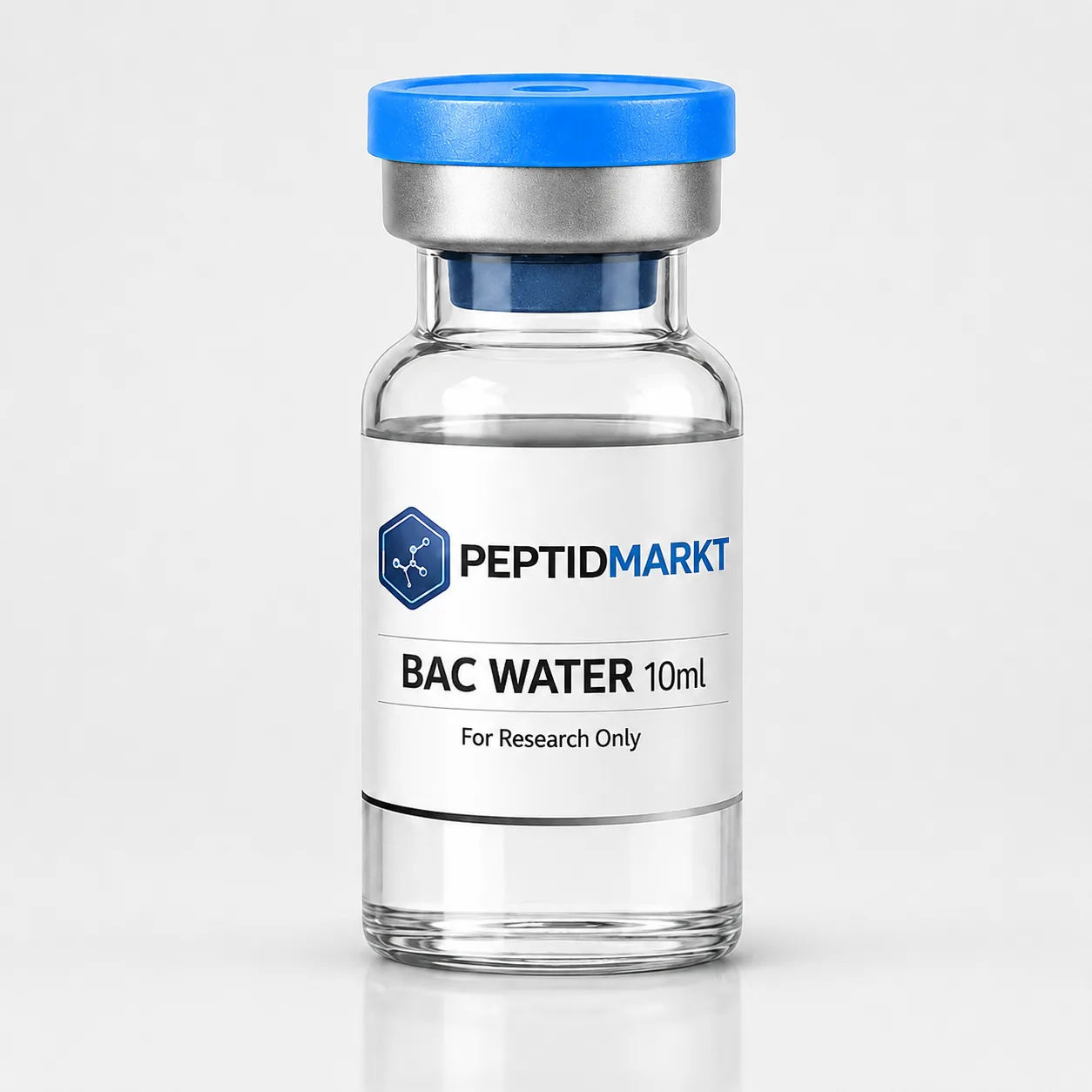 Bac Water 10 ml — Bakteriostatisches Wasser zur Peptid-Rekonstitution