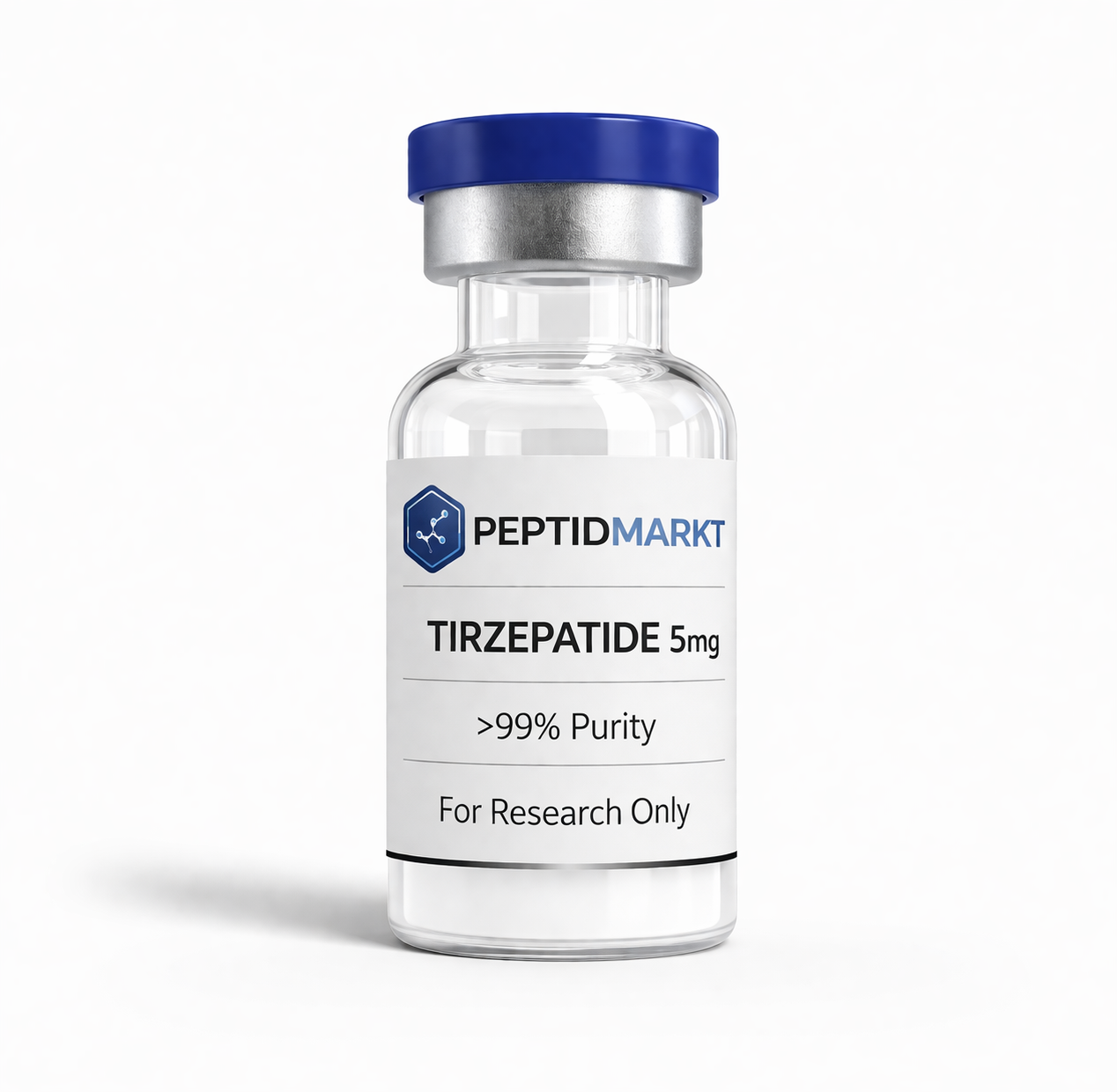 Tirzepatide 5 mg buy — Dual-agonist GLP-1/GIP ≥99.7%